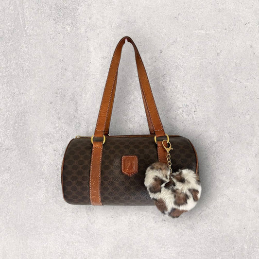Authentic Vintage Celine Pappillion Mini Boston Bag