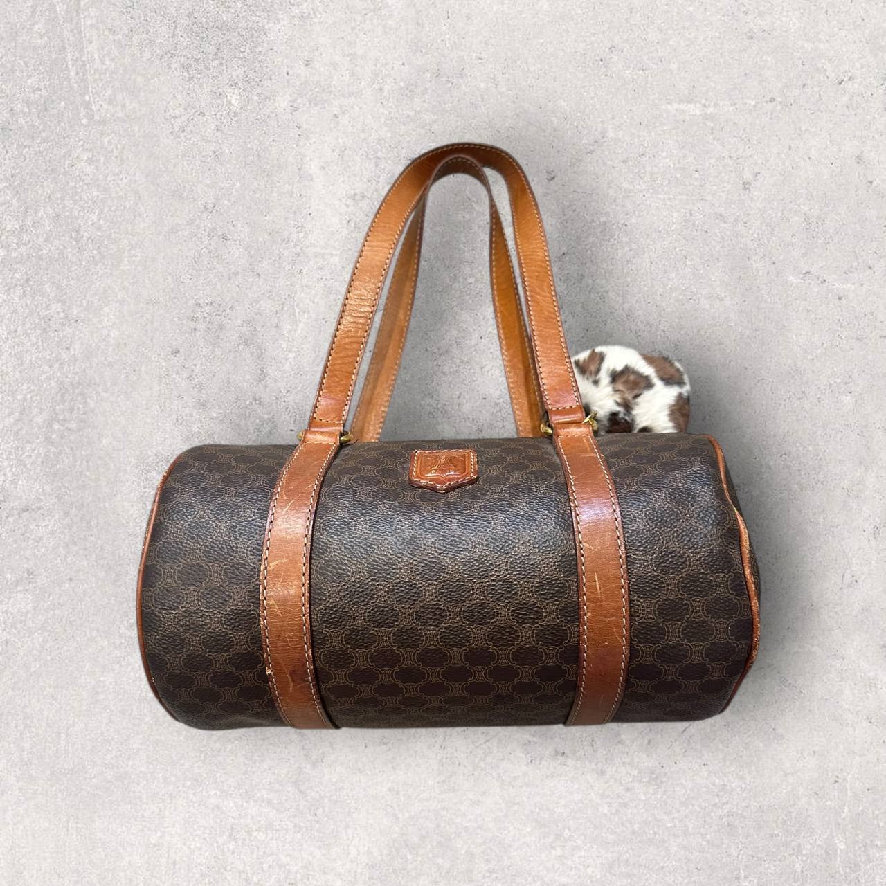 Authentic Vintage Celine Pappillion Mini Boston Bag