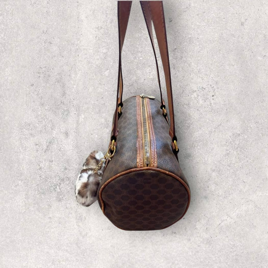 Authentic Vintage Celine Pappillion Mini Boston Bag