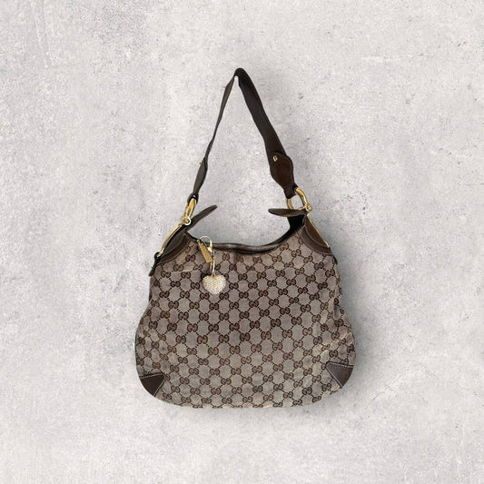 Authentic Vintage Gucci GG Creole Hobo Bag