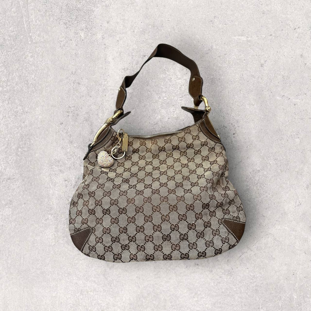 Authentic Vintage Gucci GG Creole Hobo Bag