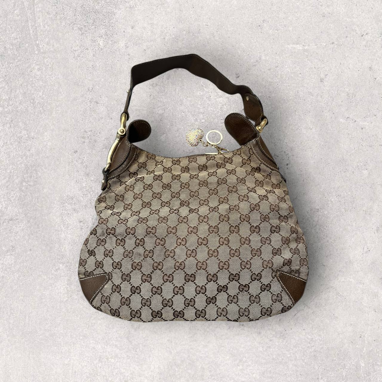 Authentic Vintage Gucci GG Creole Hobo Bag