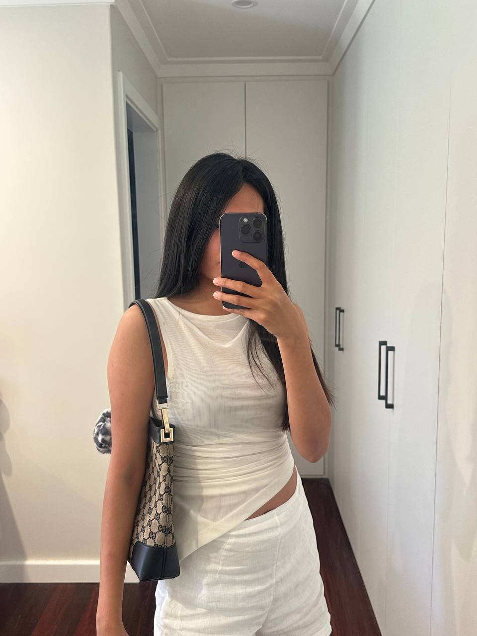 Authentic Vintage Gucci GG Canvas Tote Bag