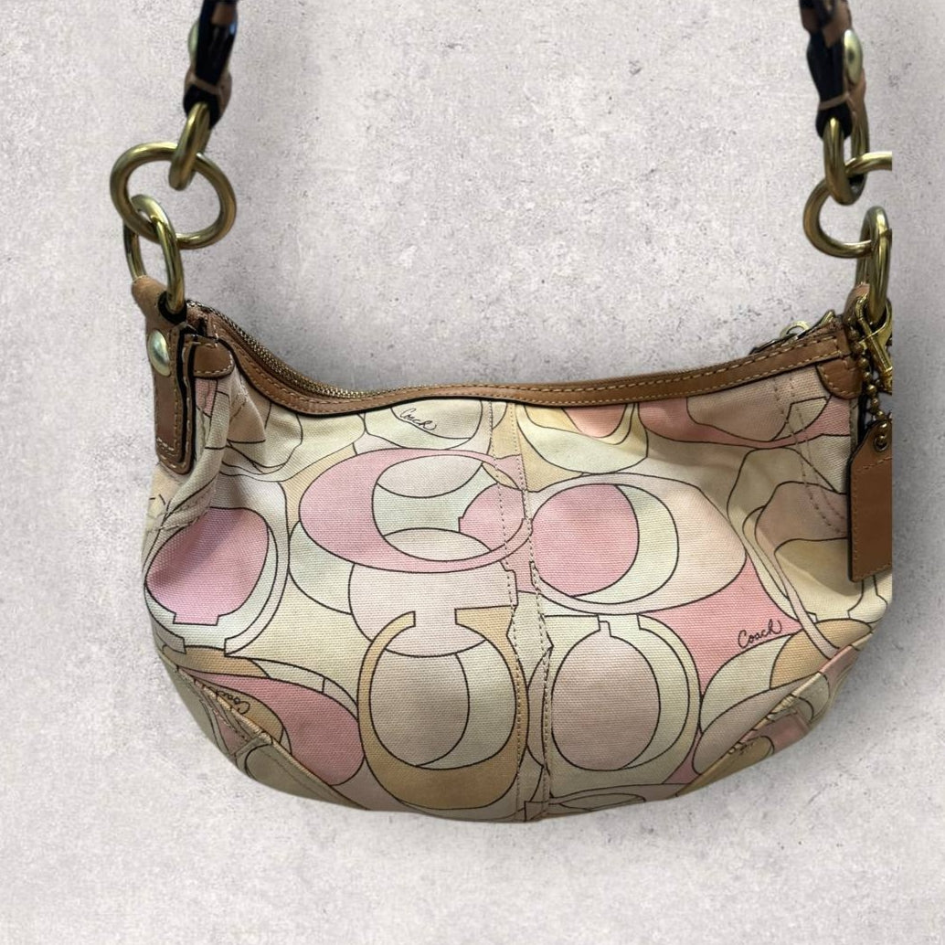 Authentic Vintage Coach Signature Hobo Bag Y2k