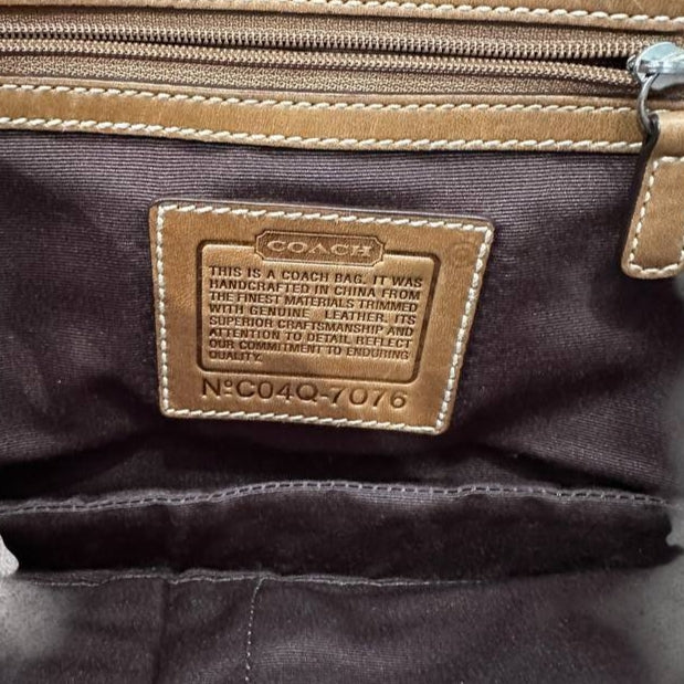 Authentic Vintage Coach Soho Signature Flap Shoulder Bag