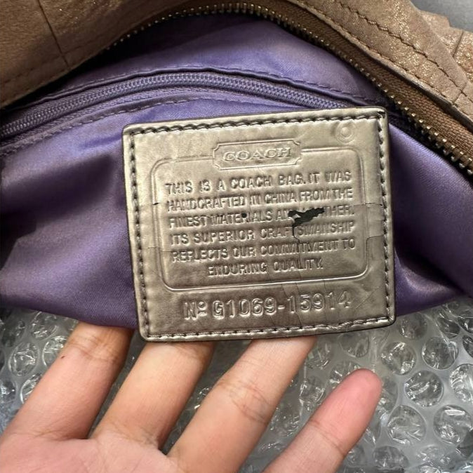 Authentic Vintage Coach Ashley Shoulder Bag