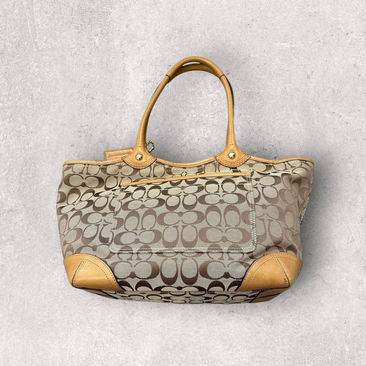 Authentic Vintage Coach Bleecker Signature Tote Bag