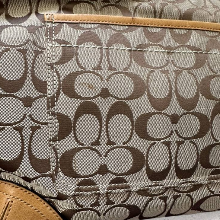 Authentic Vintage Coach Bleecker Signature Tote Bag