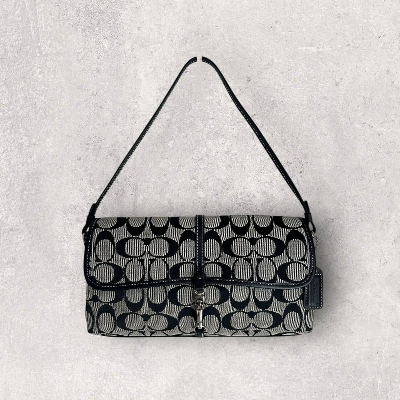 Authentic Vintage Coach Signature Hamptons Shoulder Bag