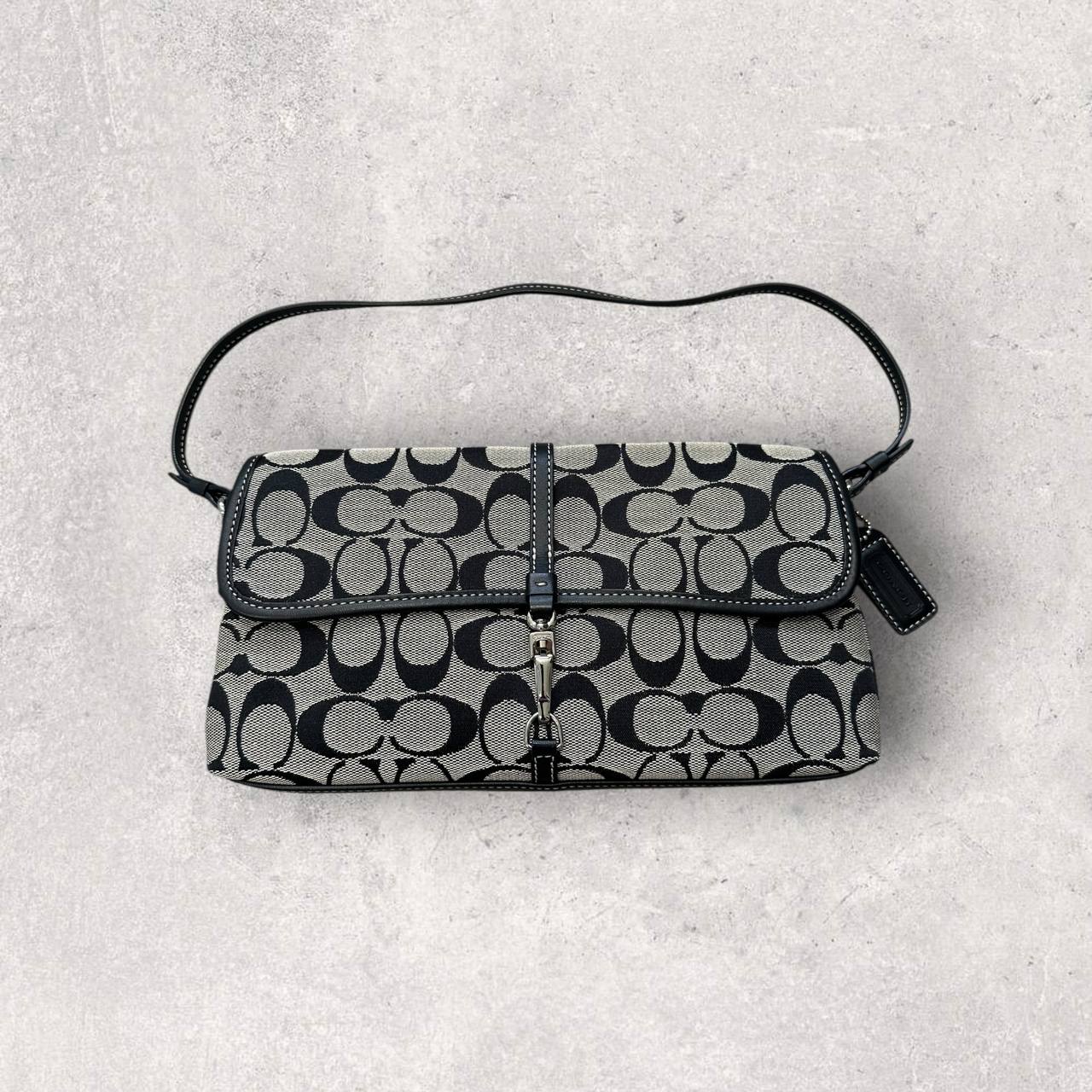 Authentic Vintage Coach Signature Hamptons Shoulder Bag