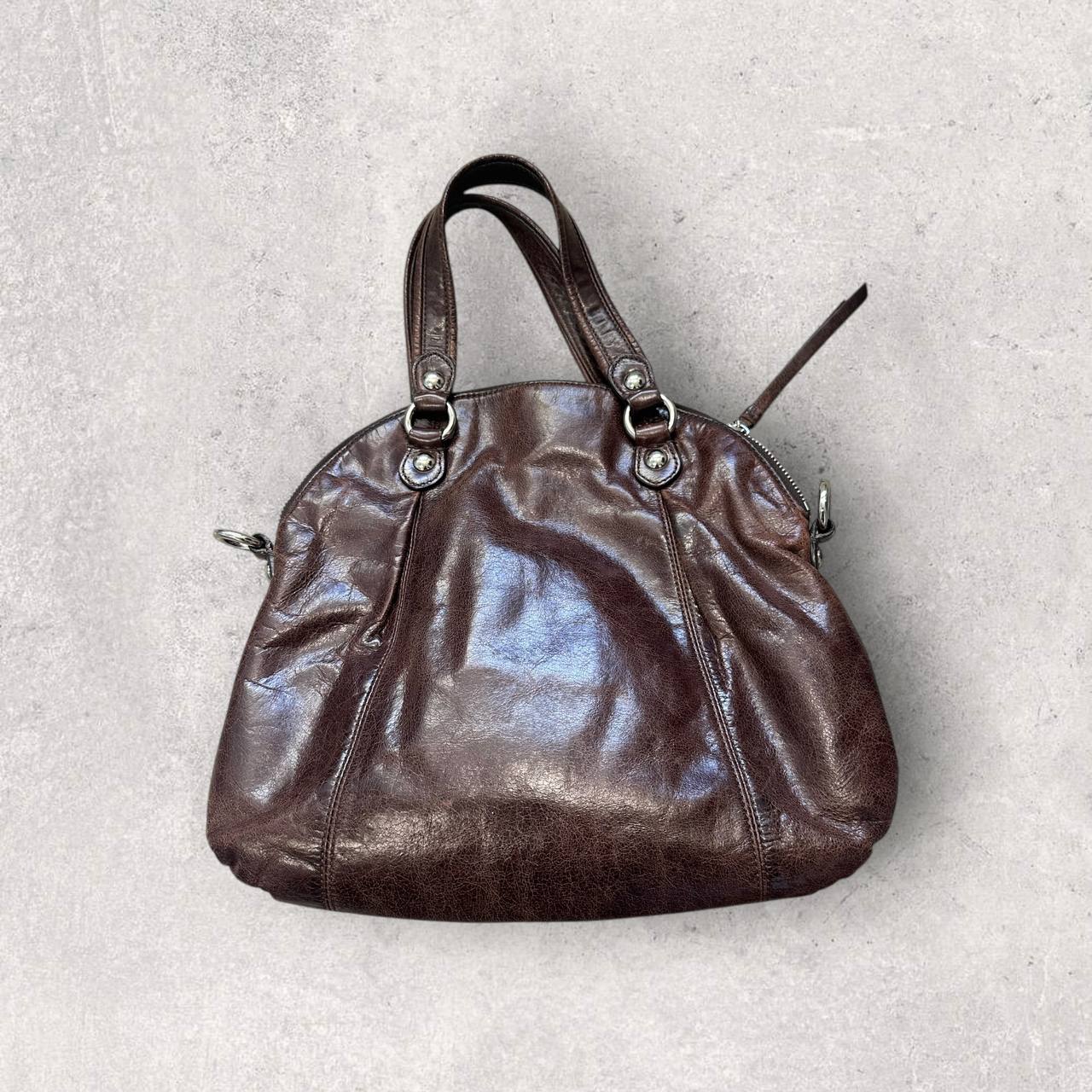 Authentic Vintage Coach Poppy Patent Leather Shoulder Bag