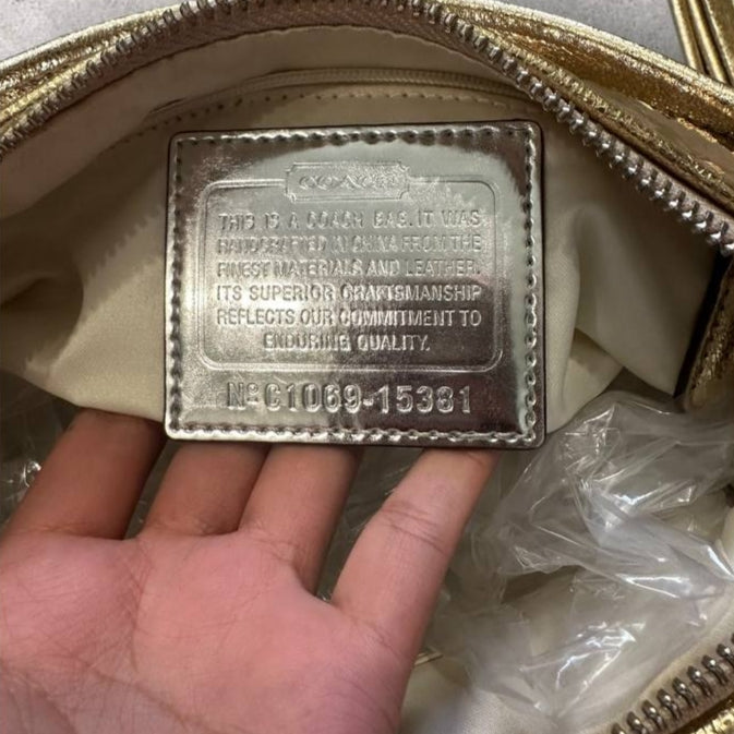 Authentic Vintage Coach Poppy Sequin Shoulder Bag