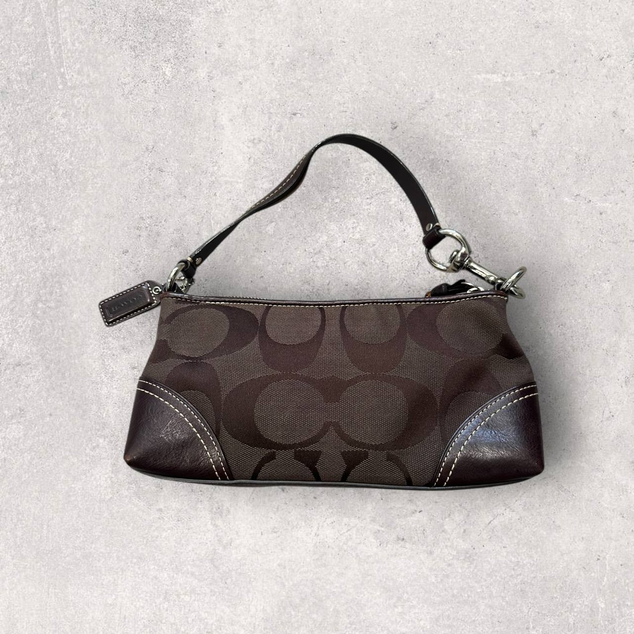 Authentic Vintage Coach Signature Shoulder Bag