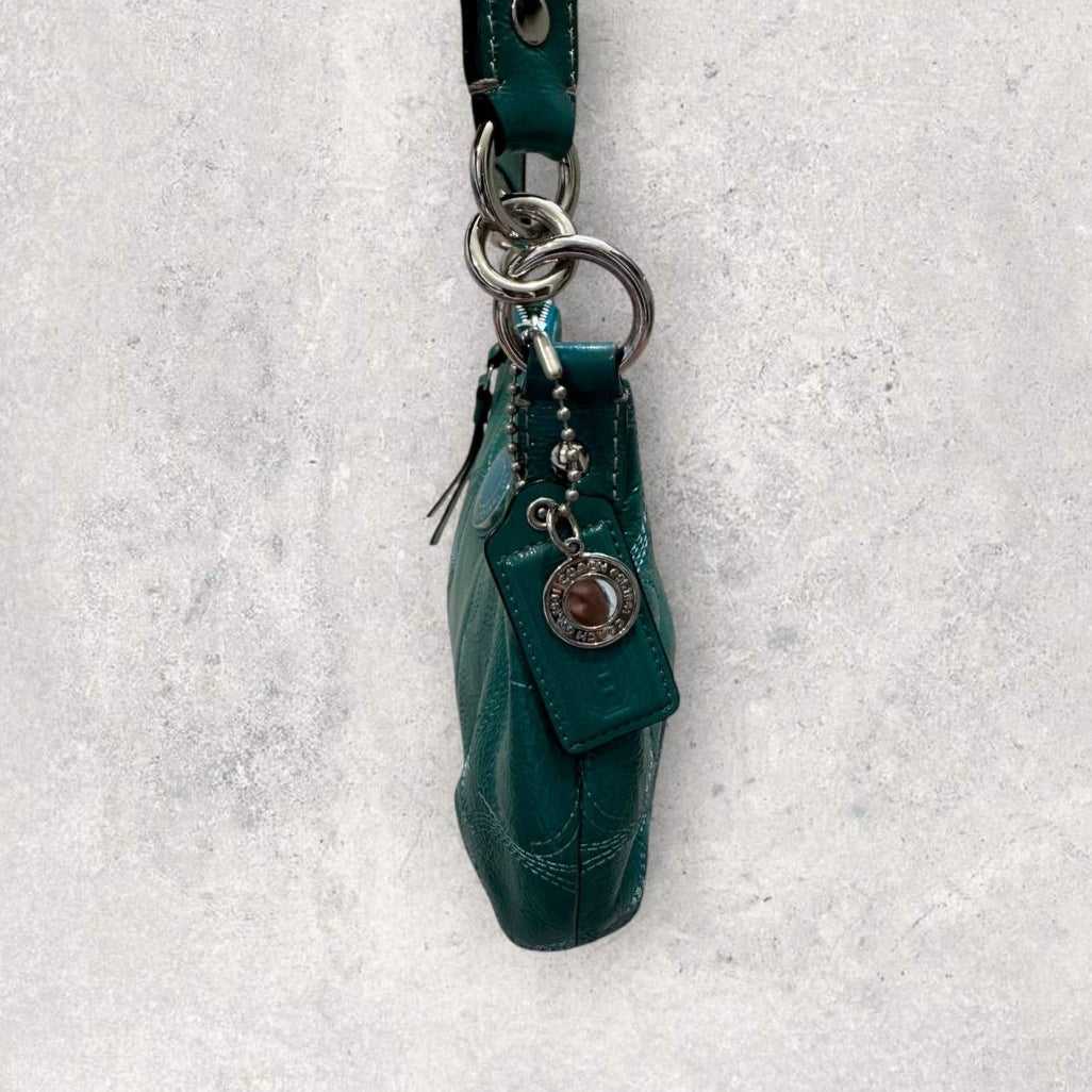 Authentic Vintage Coach Poppy Patent Leather Shoulder Bag