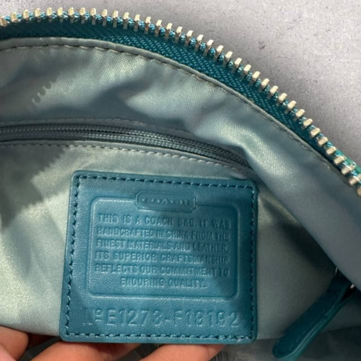 Authentic Vintage Coach Poppy Patent Leather Shoulder Bag