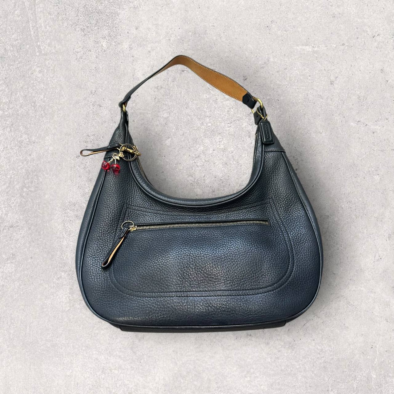 Authentic Coach Leather Hobo Bag