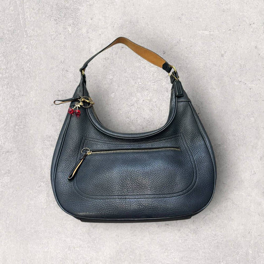 Authentic Coach Leather Hobo Bag