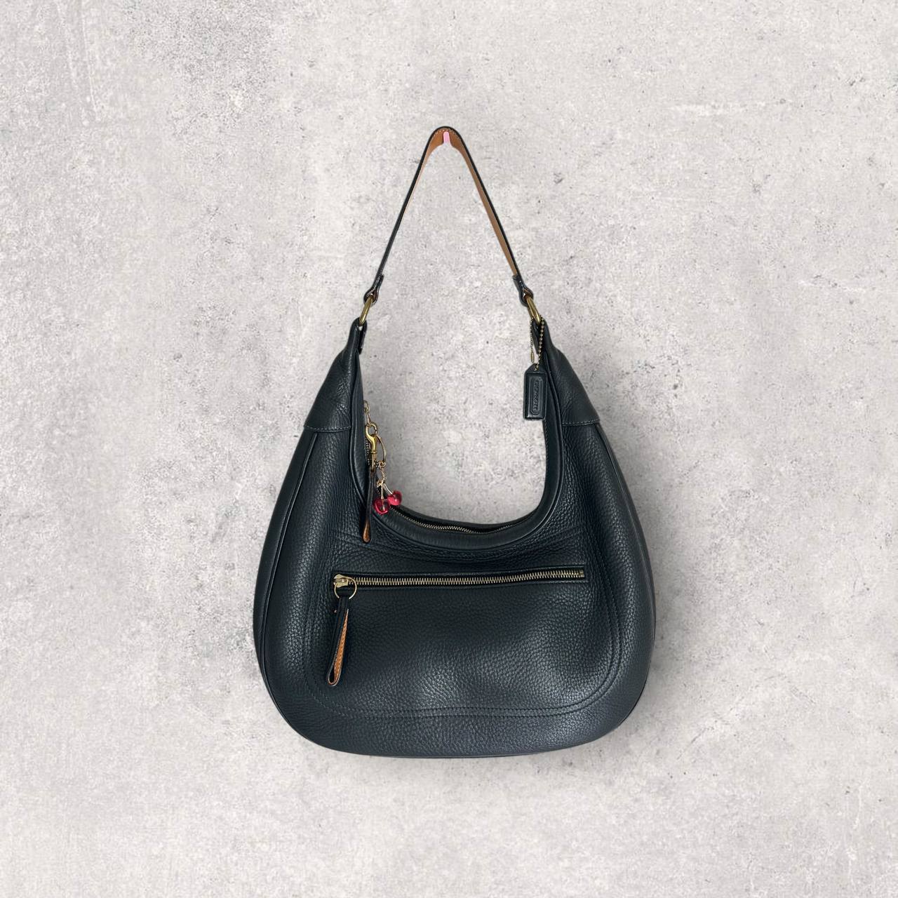 Authentic Coach Leather Hobo Bag