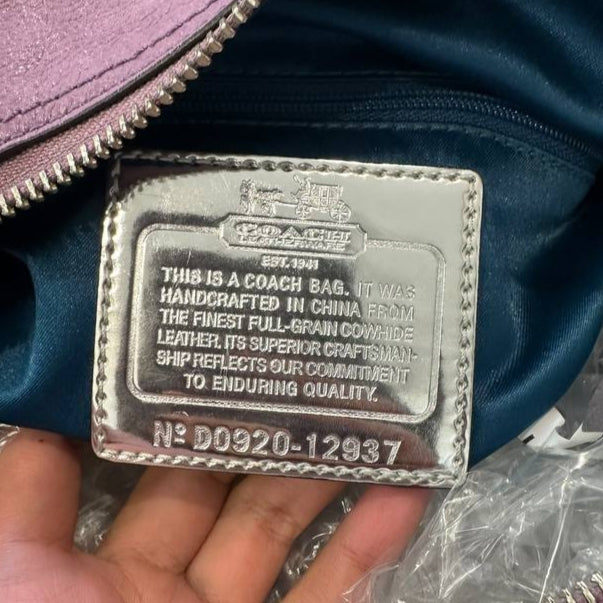 Authentic Vintage Coach Ashley Leather Shoulder Bag