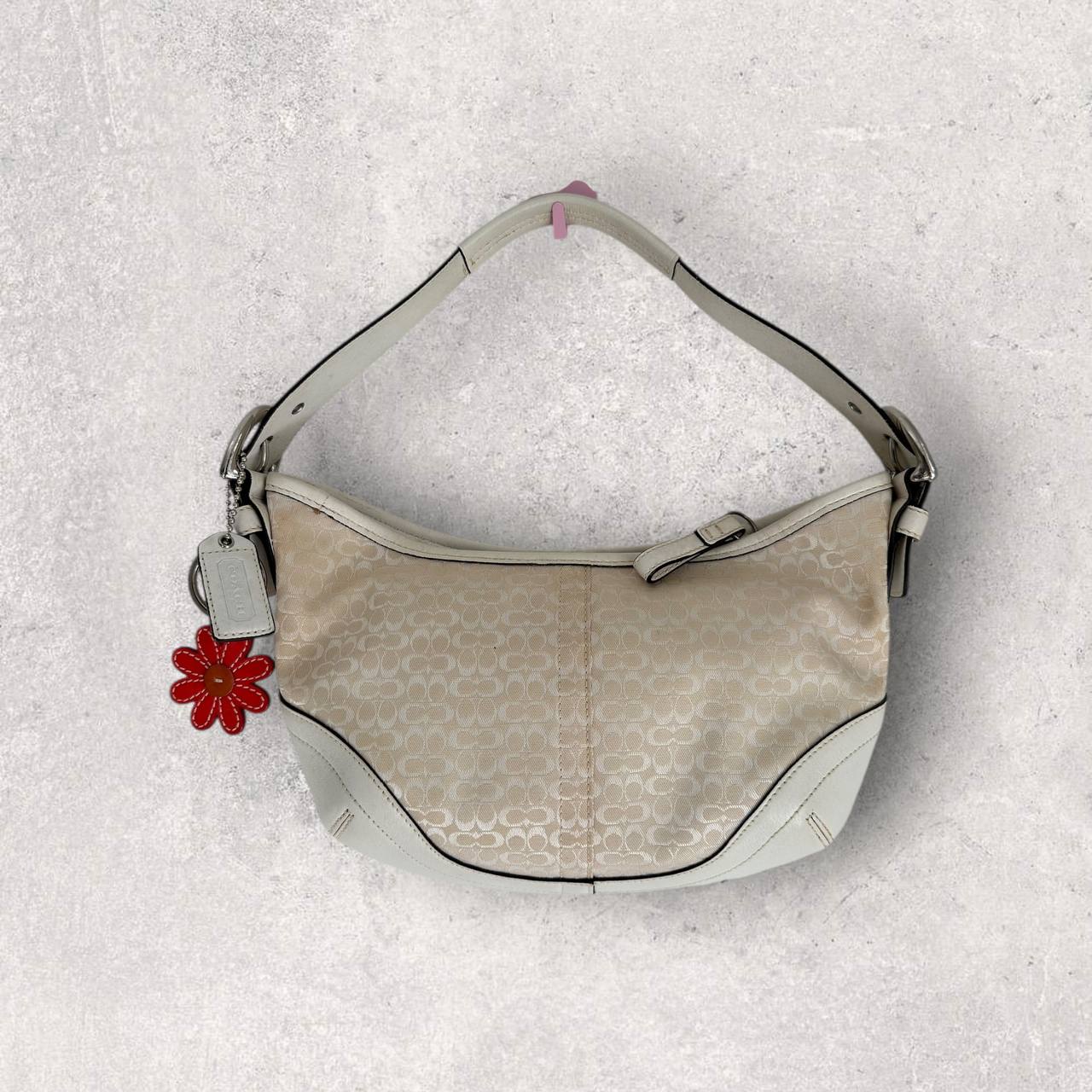 Authentic Vintage Coach Signature Hobo Bag