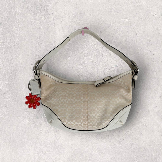 Authentic Vintage Coach Signature Hobo Bag