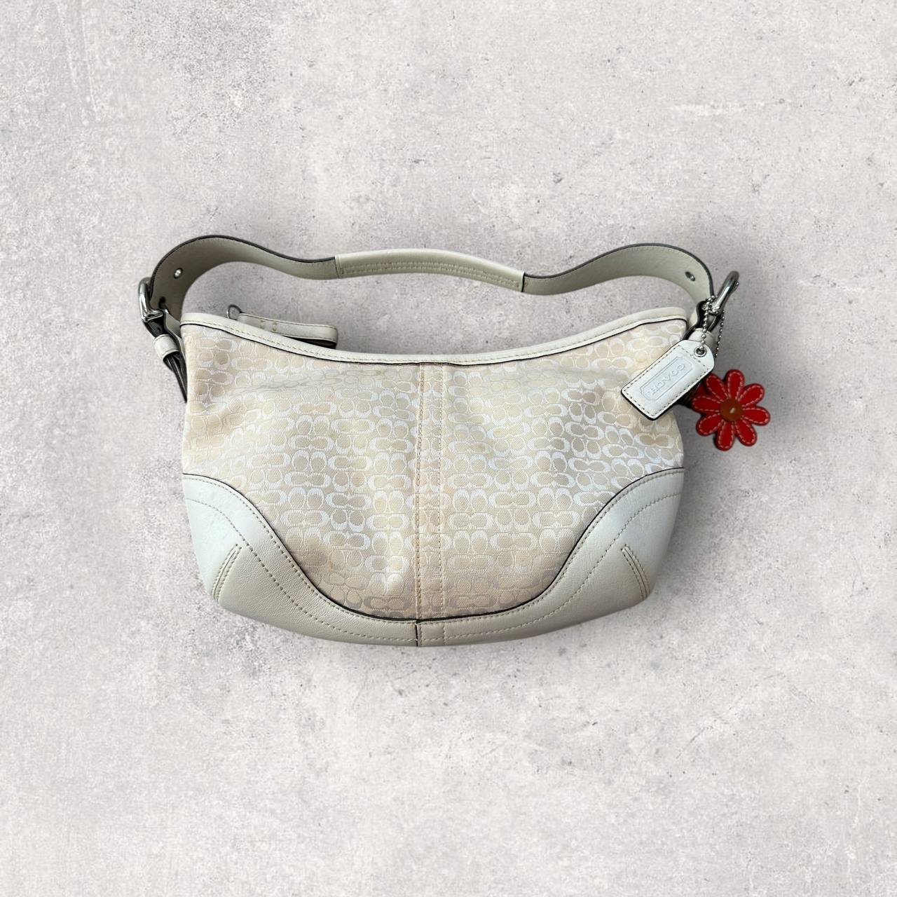 Authentic Vintage Coach Signature Hobo Bag