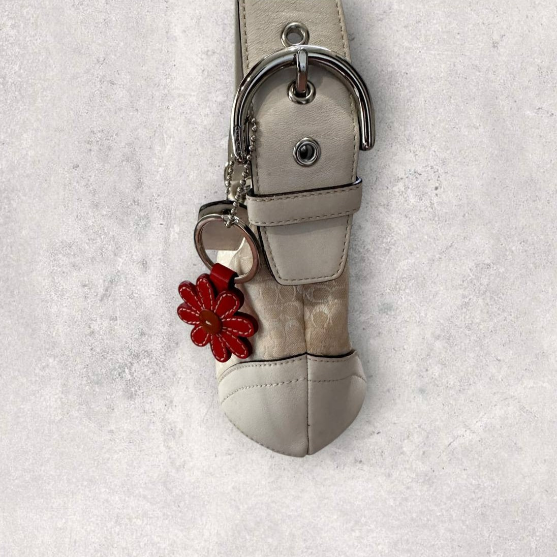 Authentic Vintage Coach Signature Hobo Bag