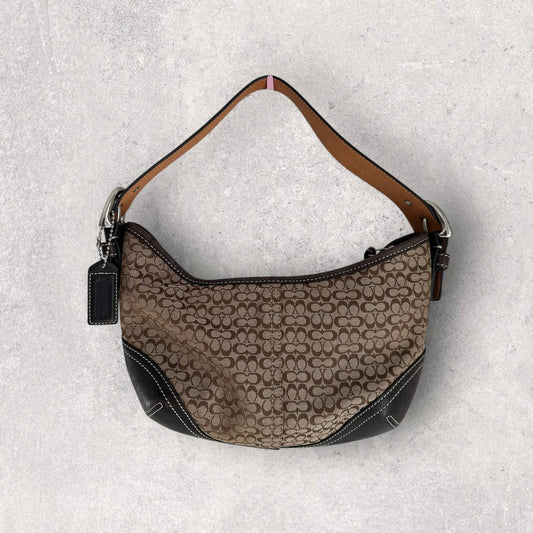 Authentic Vintage Coach Signature Hobo Bag
