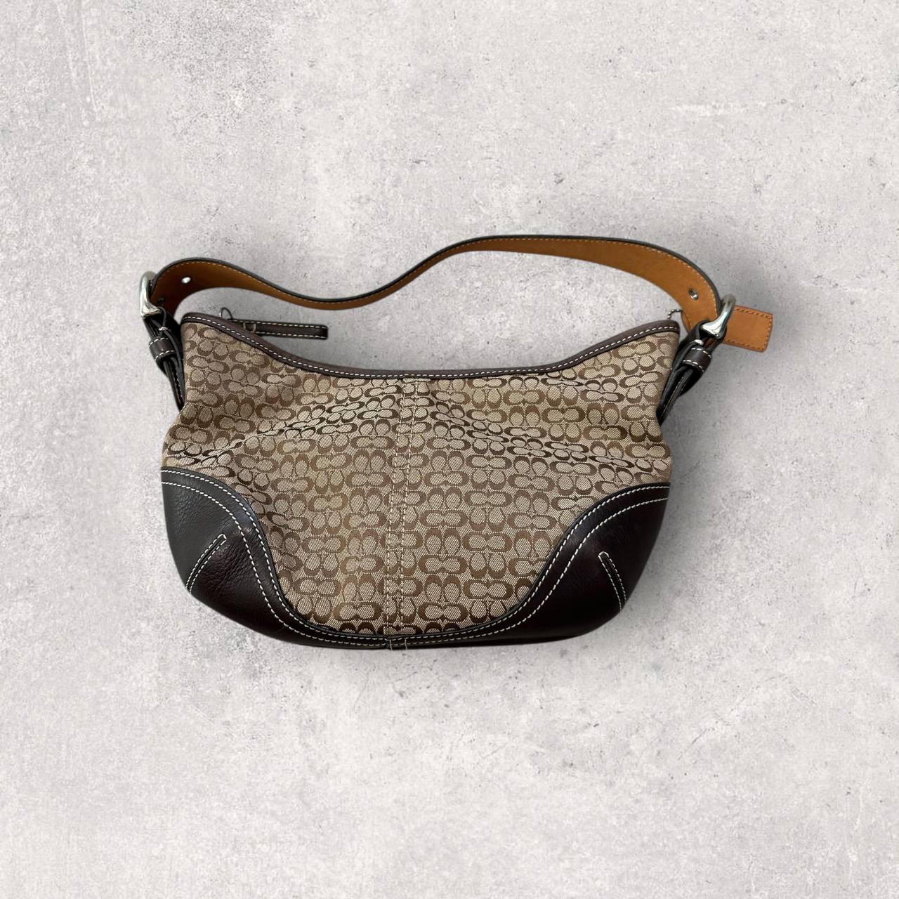 Authentic Vintage Coach Signature Hobo Bag