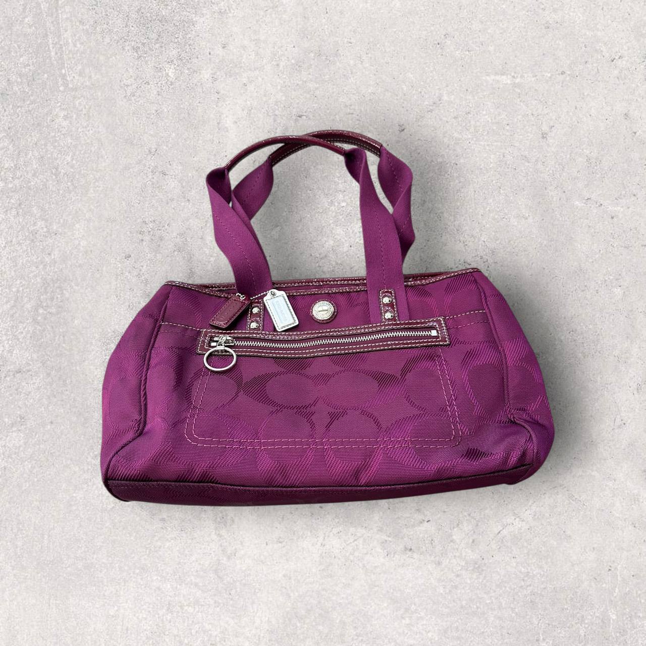 Authentic Vintage Coach Daisy Jacquard Tote Bag