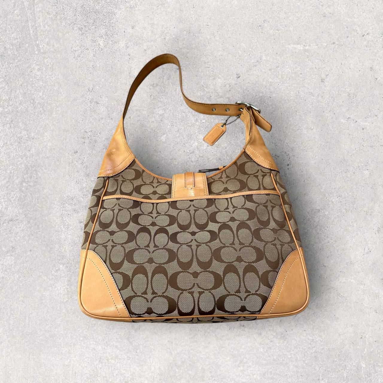 Authentic Vintage Coach Hampton Signature Shoulder Bag