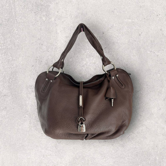 Authentic Vintage Celine Bittersweet Leather Hobo Bag