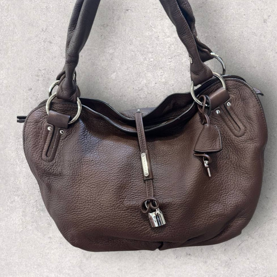 Authentic Vintage Celine Bittersweet Leather Hobo Bag