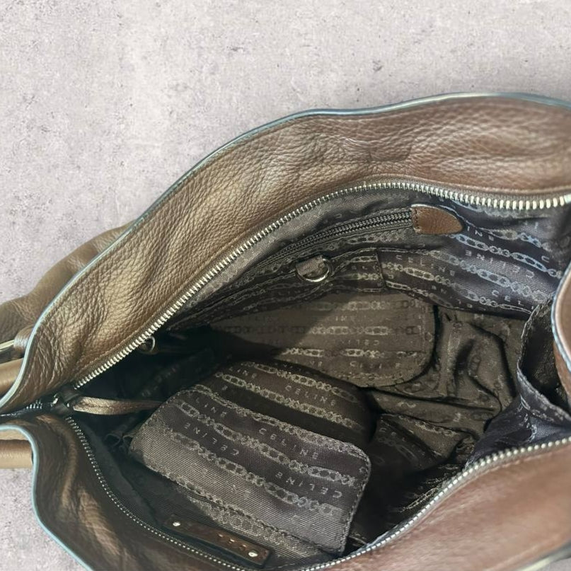 Authentic Vintage Celine Bittersweet Leather Hobo Bag