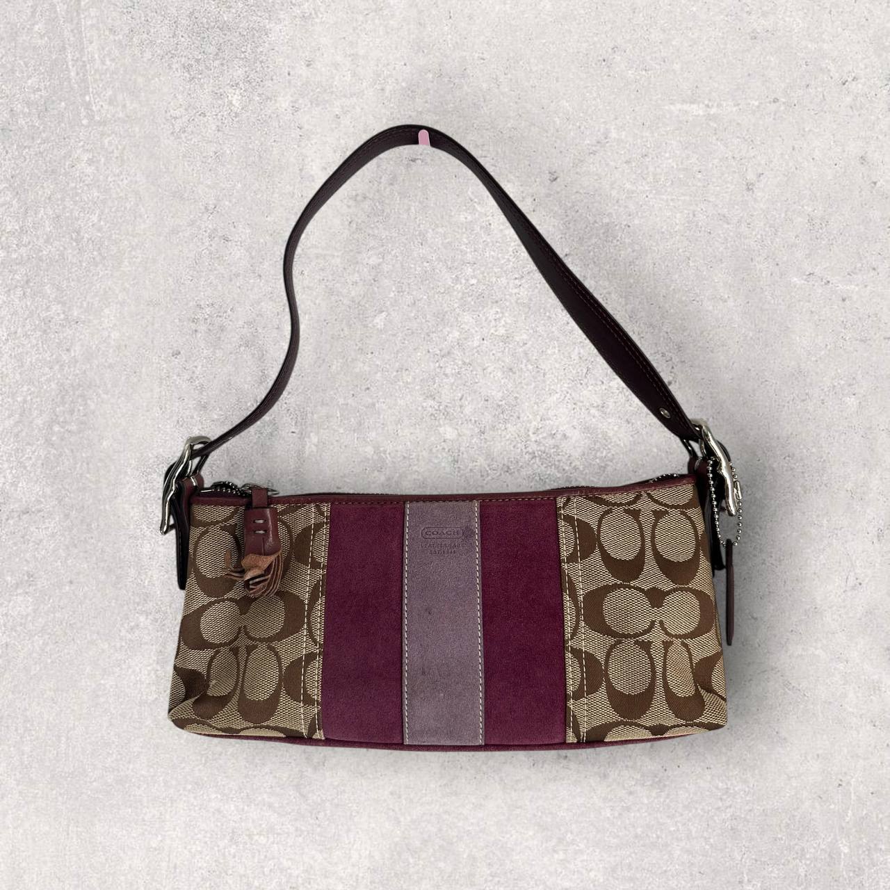 Authentic Vintage Coach Signature Shoulder Bag