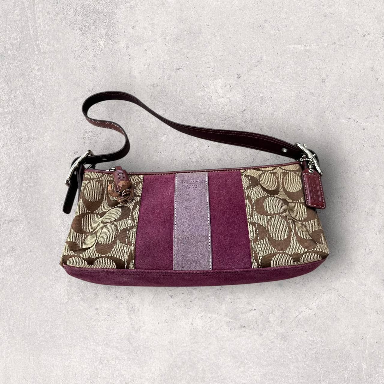 Authentic Vintage Coach Signature Shoulder Bag