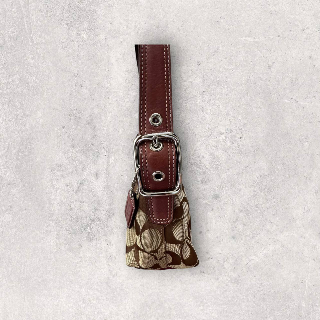 Authentic Vintage Coach Signature Shoulder Bag