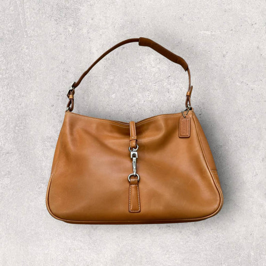 Authentic Vintage Coach Hampton Leather Shoulder Bag
