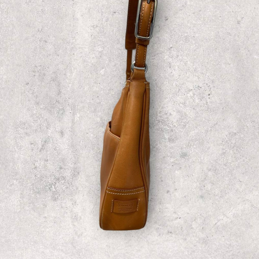 Authentic Vintage Coach Hampton Leather Shoulder Bag