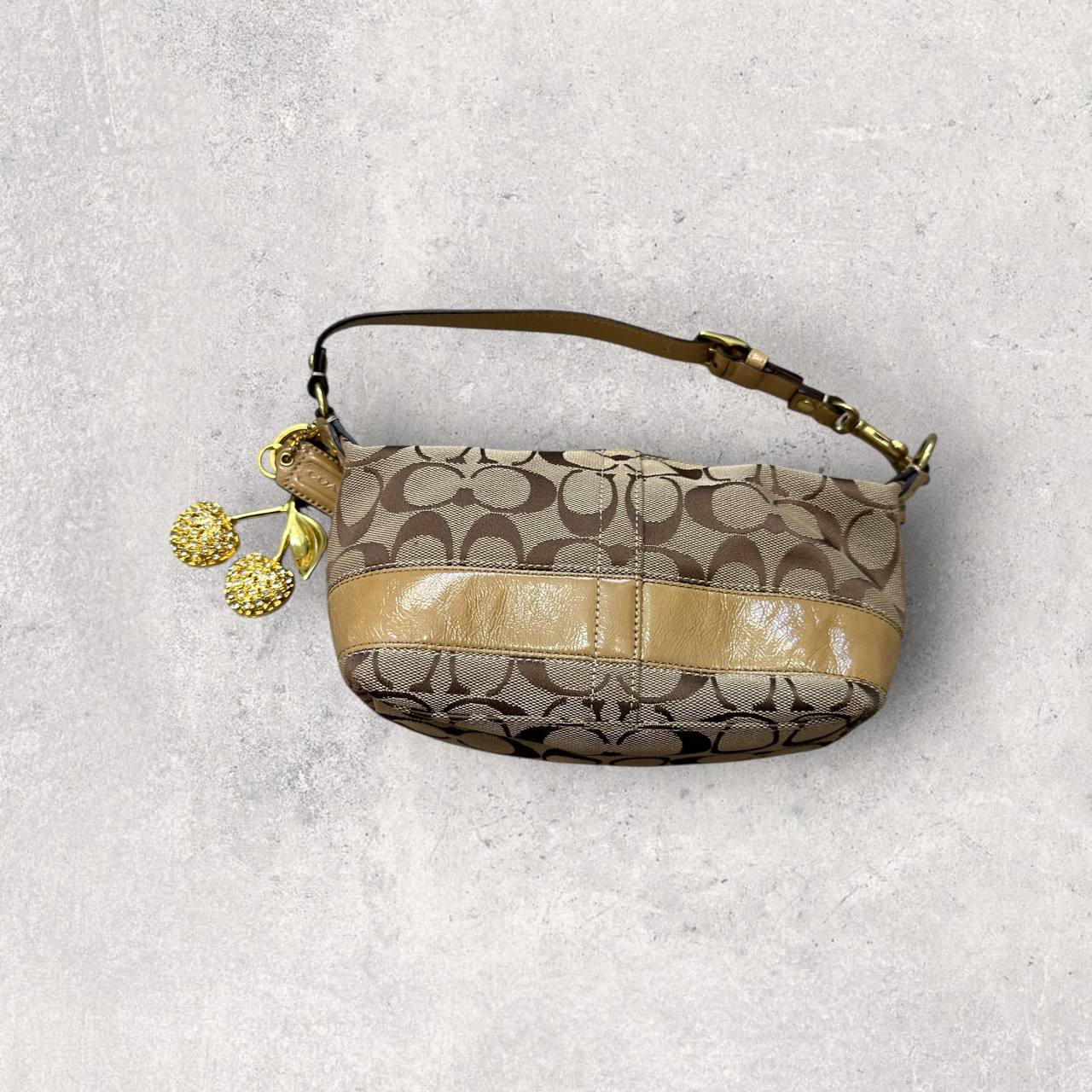 Authentic Vintage Coach Signature Shoulder Bag