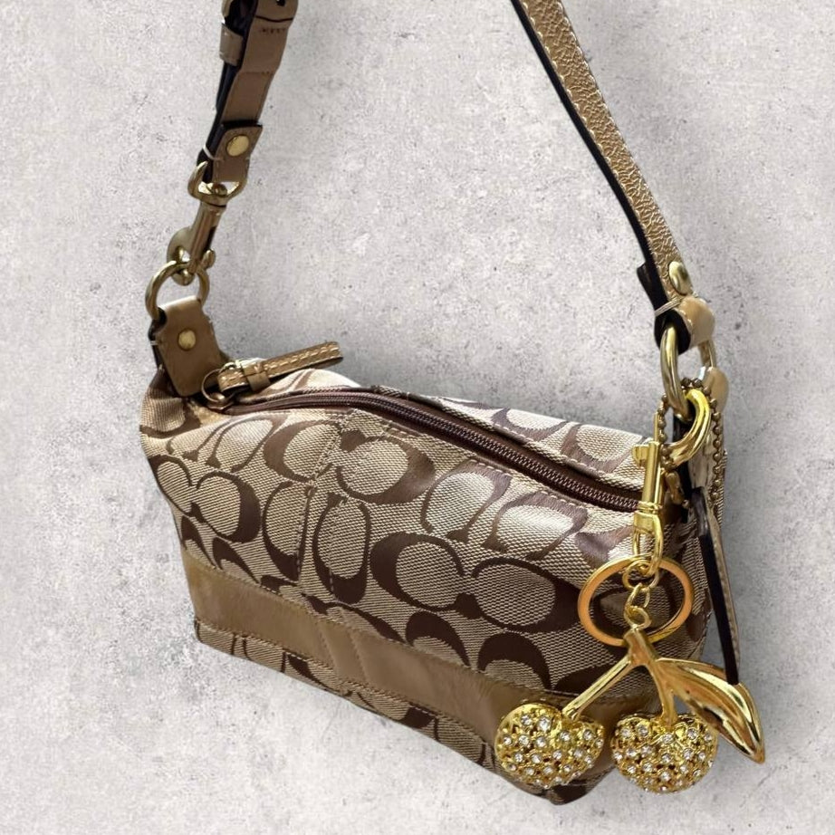 Authentic Vintage Coach Signature Shoulder Bag