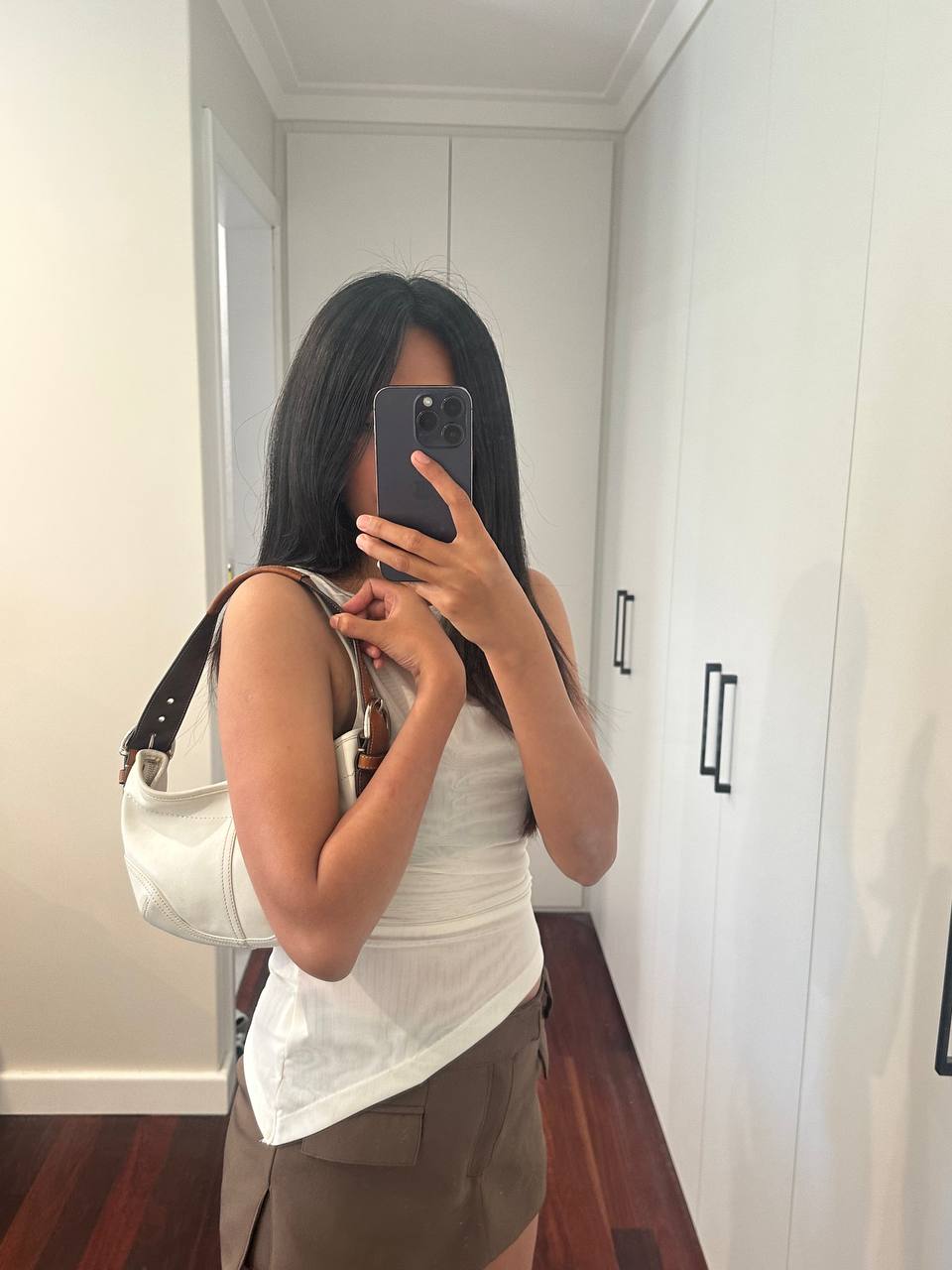 Authentic Vintage Coach Leather Hobo Bag