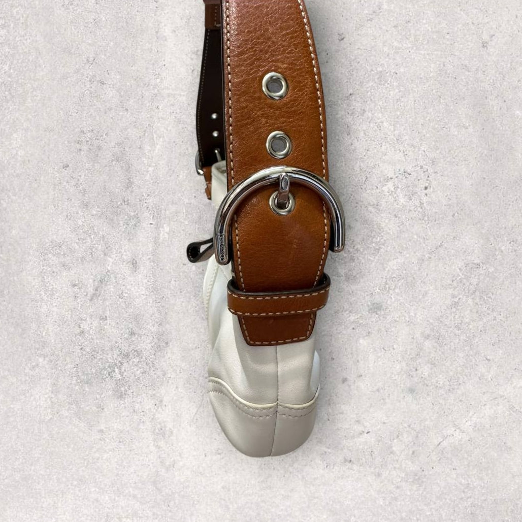 Authentic Vintage Coach Leather Hobo Bag