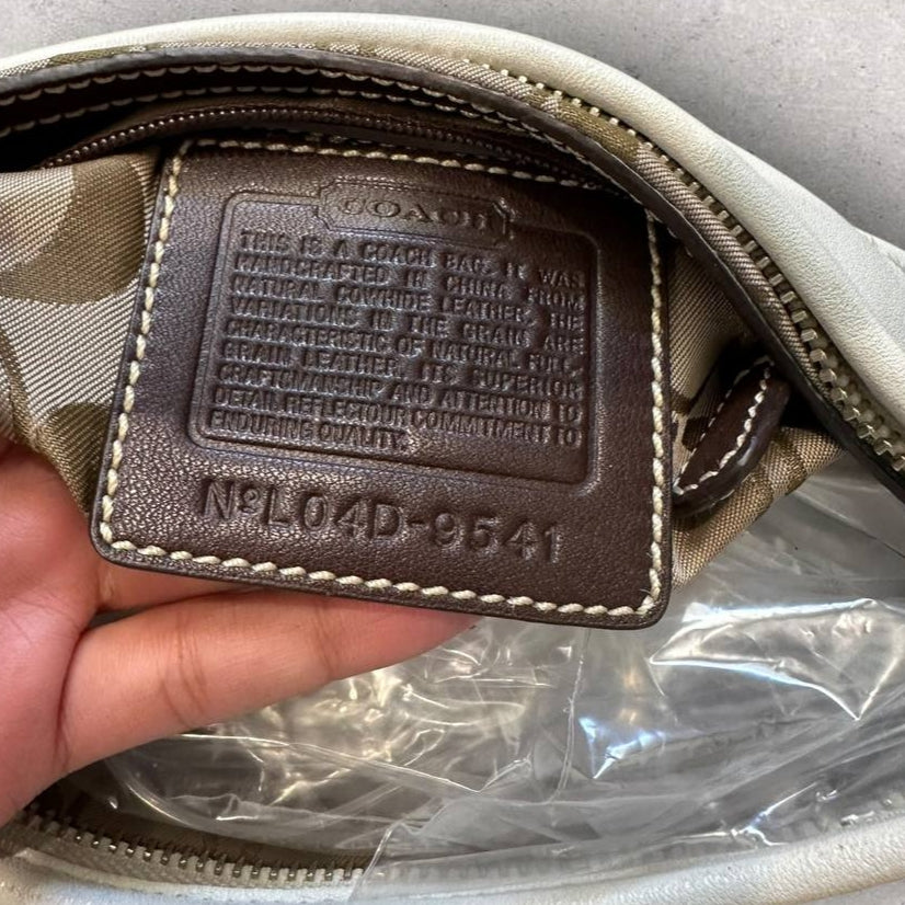 Authentic Vintage Coach Leather Hobo Bag