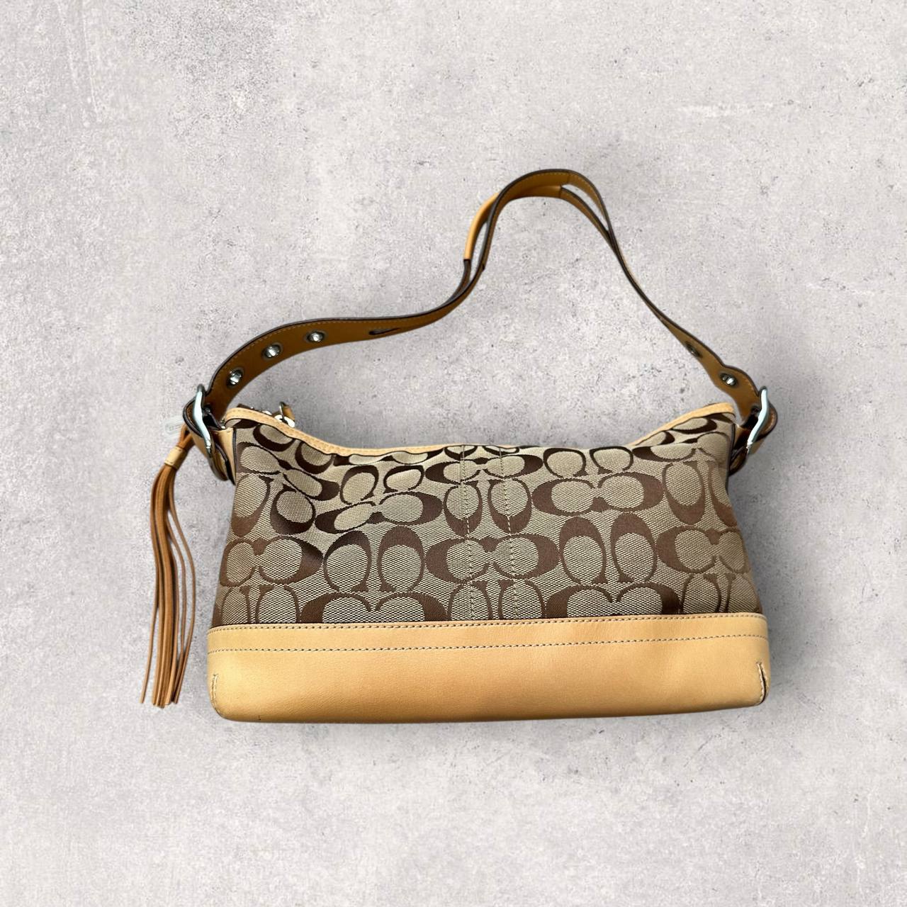 Authentic Vintage Coach Signature Shoulder Bag