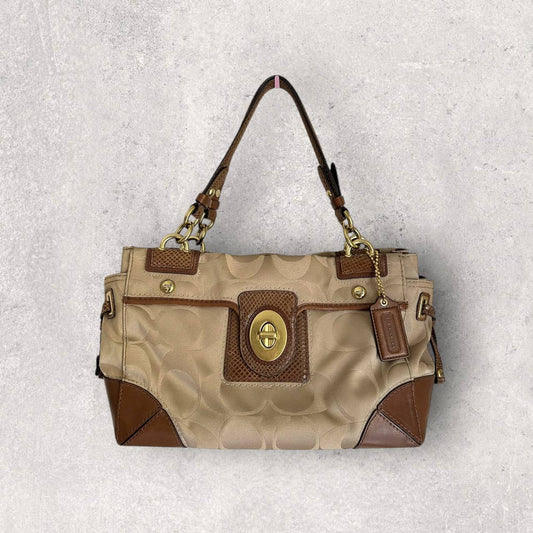 Authentic Vintage Coach Peyton Shoulder Bag
