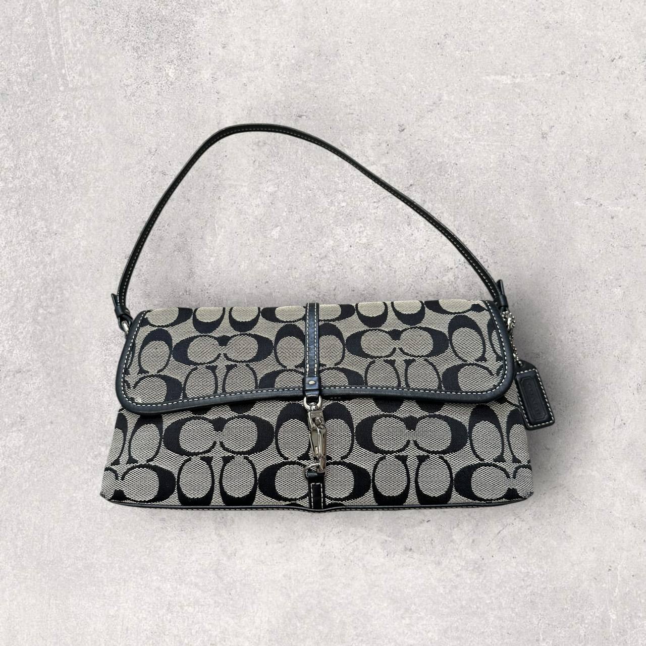 Authentic Vintage Coach Signature Hamptons Shoulder Bag