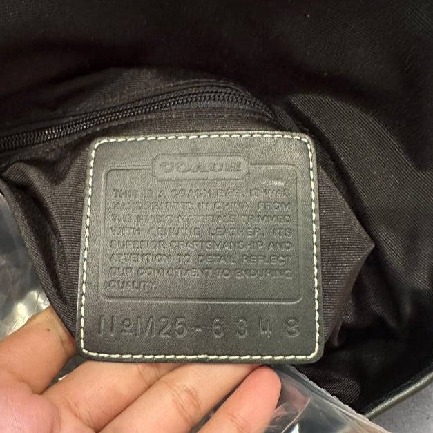 Authentic Vintage Coach Signature Hamptons Shoulder Bag