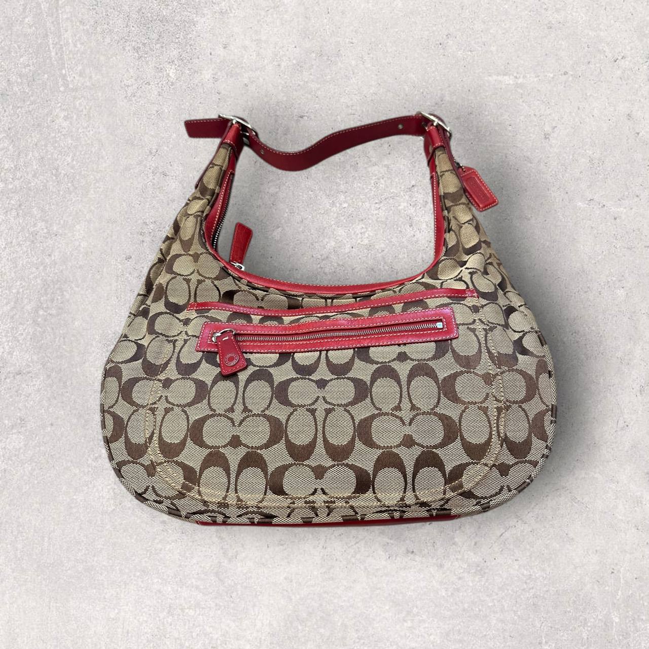 Authentic Vintage Coach Signature Hobo Bag