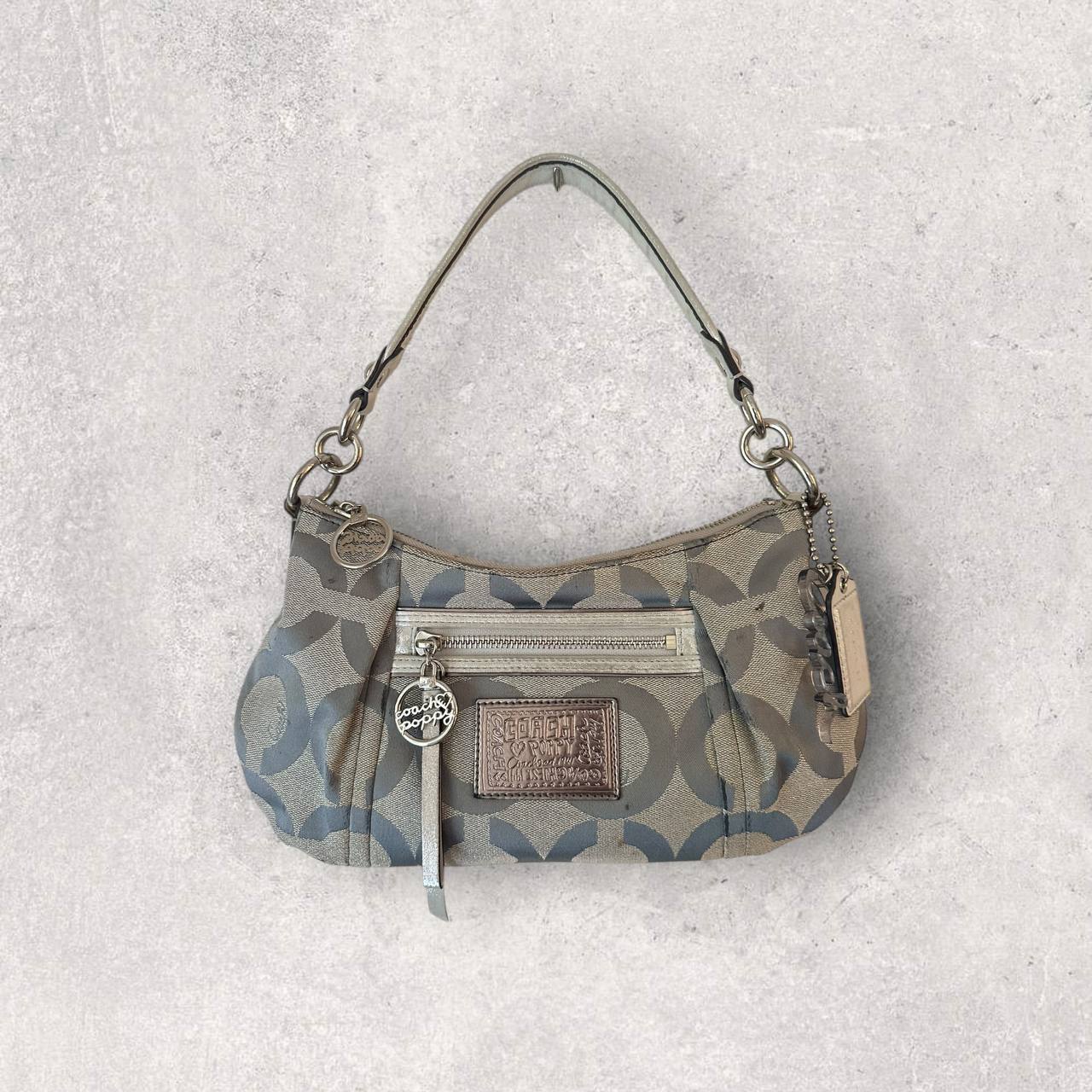 Authentic Vintage Coach Signature Poppy Shoulder Bag